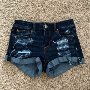 American eagle jean shorts